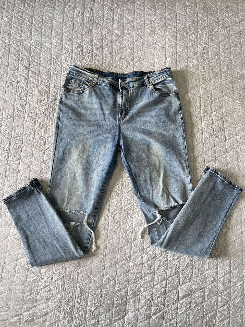 Men's Slim Fit Blue Jeans - 36W